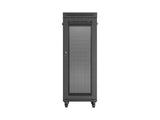 Lanberg Rack Cabinet 19 Free-Standing 32u 600x1000 Flat Pack Mesh Door Lcd Black