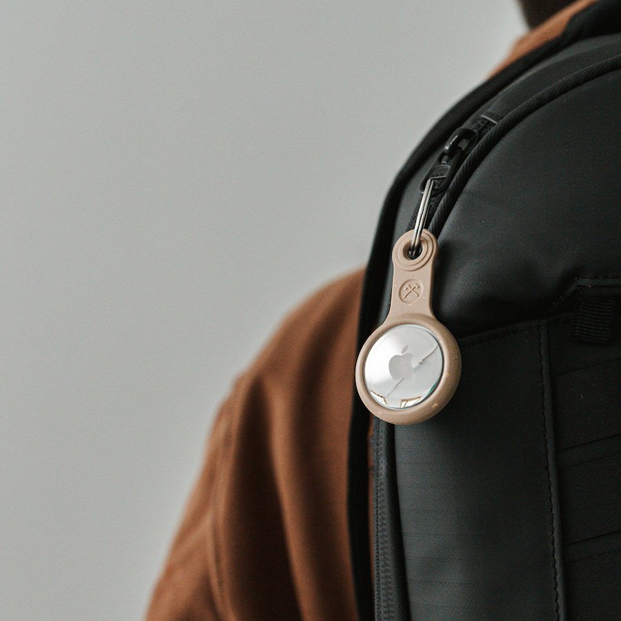 Woodcessories Airtag Bio Case Brown