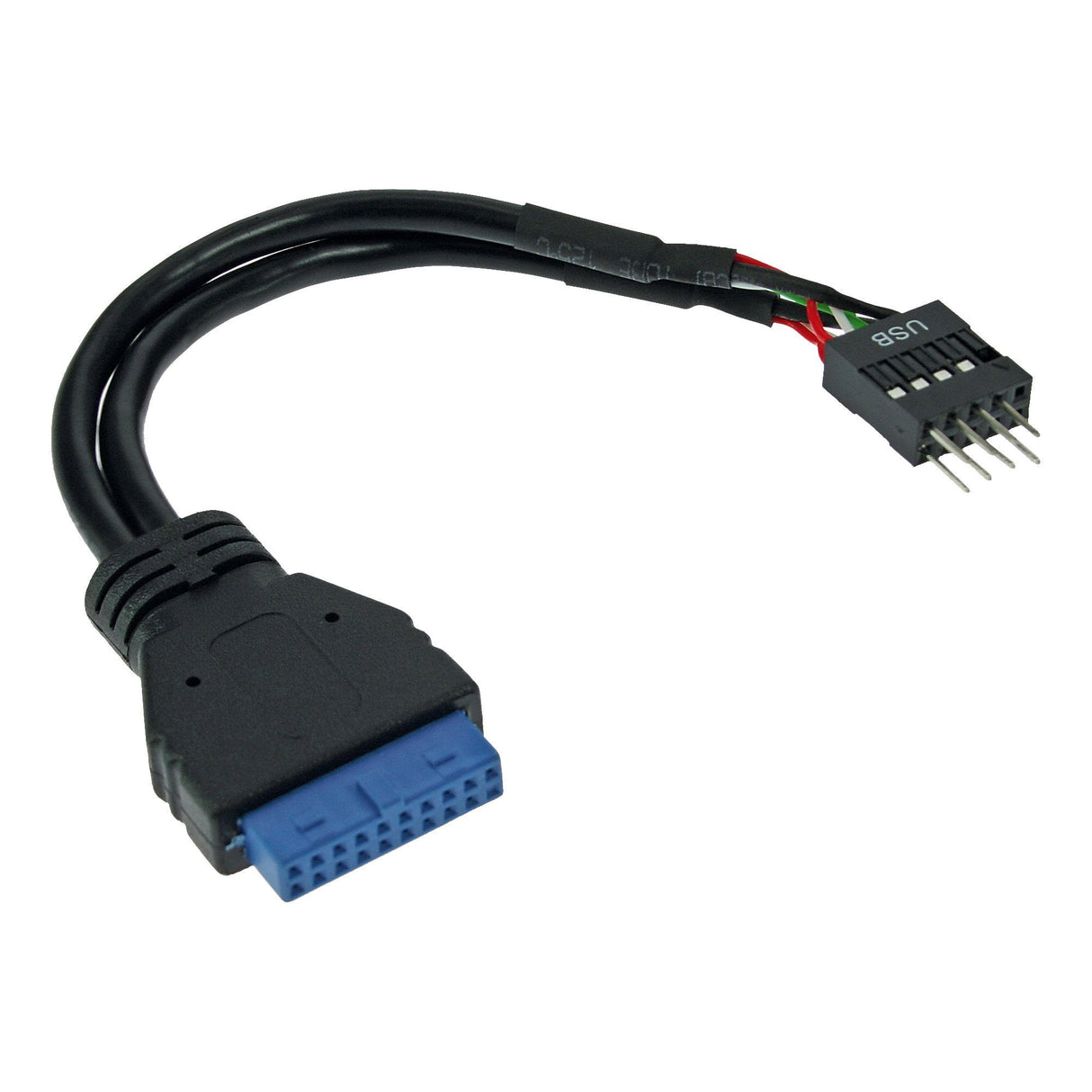 Adaptador Inline Usb 3.0 A 2.0 Usb 3.0 Interno A 2x Usb 2.0 Pin Header 0.15m