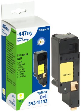 Pelikan Toner Dell 593-11143 1447tky Amarillo Rehilt