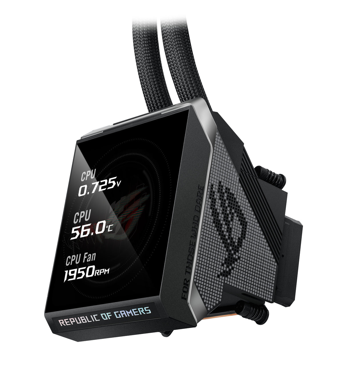 Refrigeración Liquida Cpu  Asus Rog Mrix Slc Iv 360 Argb Lcd Negro