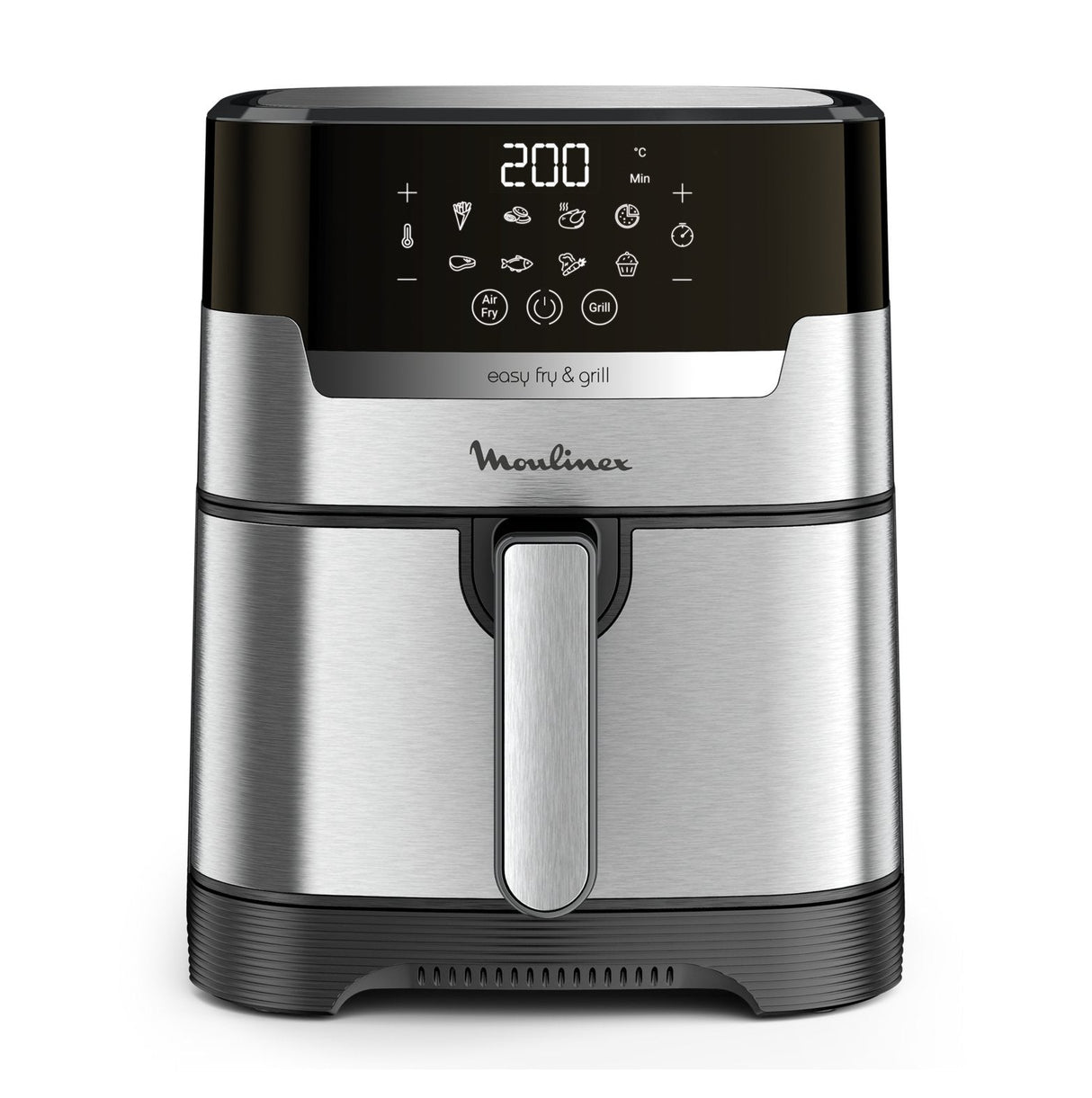Freidora De Aire  Moulinex Ez505d 1550w 4.2l Plata