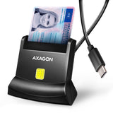 Axagon Cre-Sm4nc Usb-C Smart Card Standreader