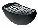Alessi Parmenide Käsereibe Con Dose Edelstahl Negro