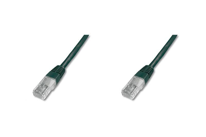 Cable Digitus Cat 5e U-Utp 1.5m De Red Negro 1,5 M Cat5e