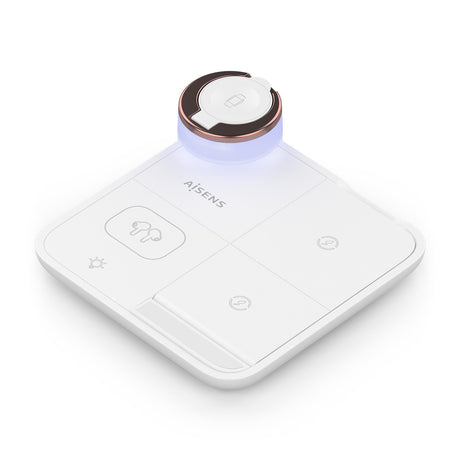 EAN 8435739903483 - AISENS ASCH-15W4WC061-W cargador de dispositivo móvil Auriculares, Smartphone, Reloj inteligente Cargador imagen 1