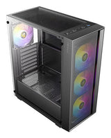Caja Semitorre Atx Ax65 A-Rgb Negro Antec Bahías Int.: 3.5'' / 2.5'' (Combo): 2 / 1 Y 2x2'5/ 1xusb 3.0, 2xusb-2.0/ Audio In/Out