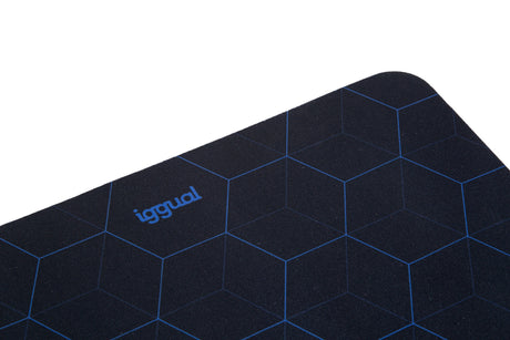 EAN 8435364319154 - iggual Hexa 1 Alfombrilla de ratón para juegos Negro, Azul imagen 2
