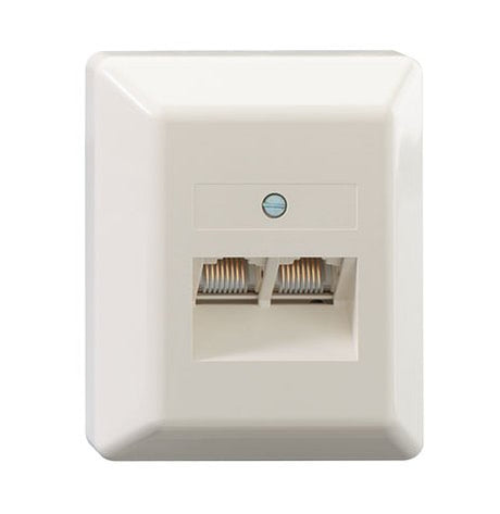 EAN 4043921039502 - Rutenbeck 13010131 toma de corriente RJ-45 Blanco imagen 1