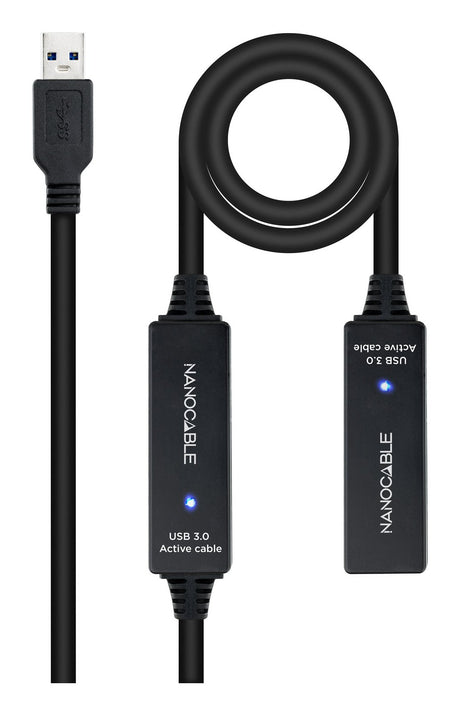EAN 8433281008250 - Nanocable 10.01.0313 cable USB USB 3.2 Gen 1 (3.1 Gen 1) USB A Negro imagen 1