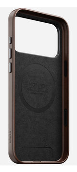 Nomad Traditional Leather Case Funda Para Iphone 17 Pro Max 17,5 Cm (6.9") Marrón
