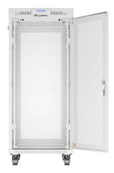 EAN 5901969441413 - Lanberg FF01-6827-23SL armario rack 27U Bastidor para instalación en suelo Gris imagen 4