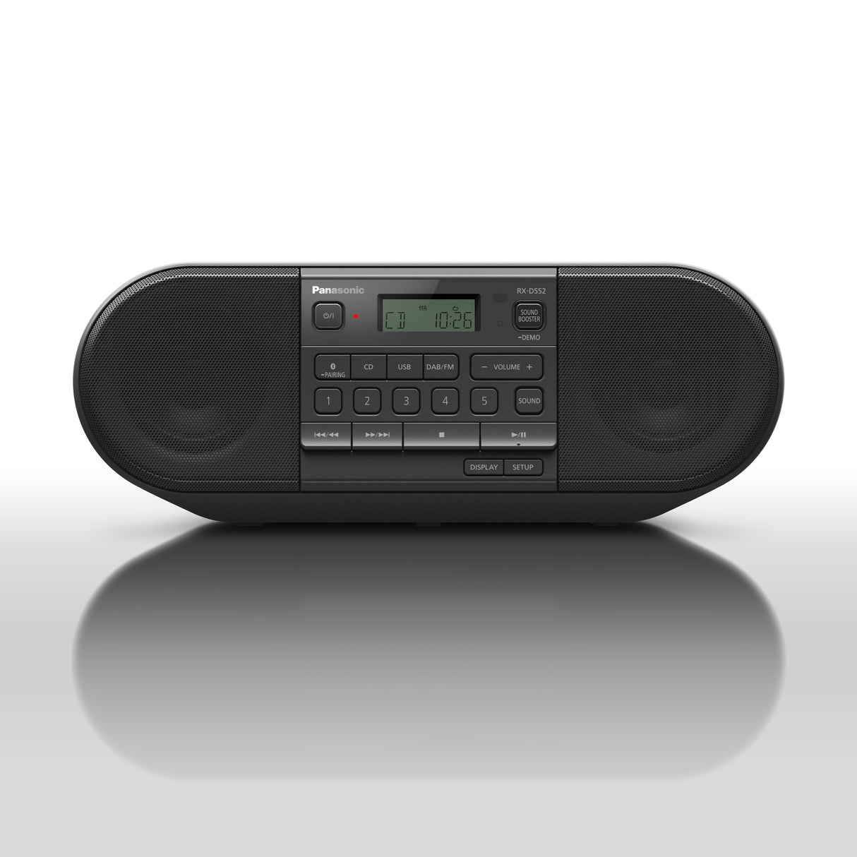 Panasonic Rx-D552e-K Cd Radio Con Dab+ Y Bluetooth Negro