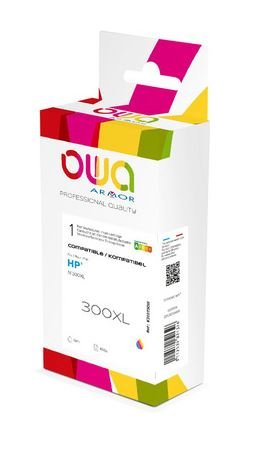 Owa Tinta Compatible Con Hp 300xl Color Dreifarbig Cc644ee