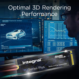 Dico Ssd Integral M3 Plus Series M.2 500 Gb Pci Express 4.0 Tlc Nvme