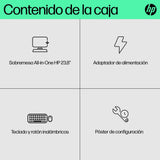 All In One Hp 23,8" Fhd Intel Core I3-N300 8gb 512gb Ssd, Sin Sistema Operativo Blanco - Teclado Qwerty Español