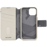 EAN 8720593010423 - Decoded D24IPO15DW5CY funda para teléfono móvil 15,5 cm (6.1") Funda cartera Beige imagen 5