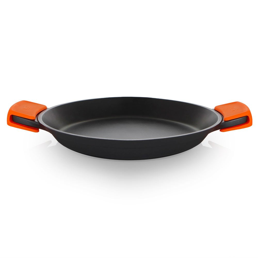 Orbegozo Pda Paellera De Aluminio Fundido - Versatilidad Y Durabilidad En Tu Cocina - Asas De Silicona - Antiadherente