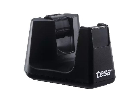 Tesa Dispensador De Sobremesa Easy Cut Smart Para Cinta Adhesiva Vacio Negro