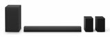 Barra De Sonido Lg S40tr Black  Con Subwoofer Y Altavoces Traseros Inalámbricos 400w 4.1ch
