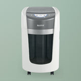 Leitz Iq Optimax Home Office 225 Triturador De Papel Microcorte 58 Db Gris, Blanco