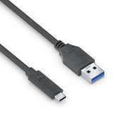 Purelink Usb-C Auf Usb-A Cable - 3.1 Gen 1, 3a, 5g - Iserie - Negro - 2,00m