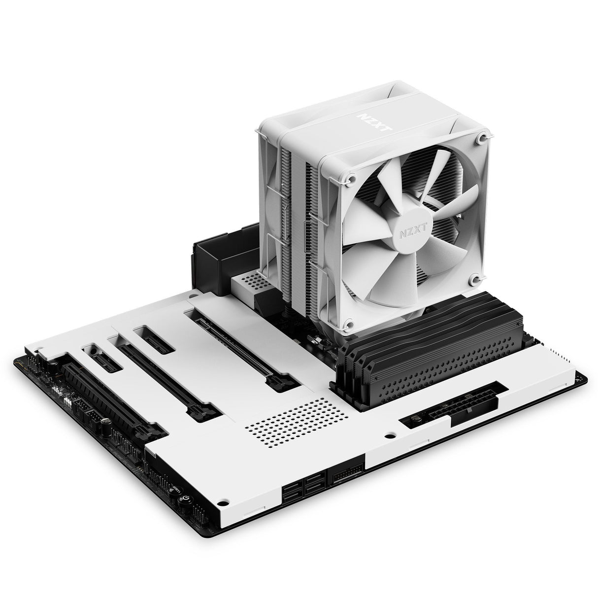 Refrigerador Nzxt T120 Rgb Cpu Aire 12 Cm Blanco