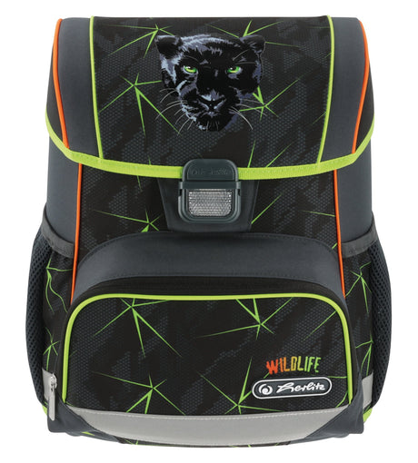 EAN 4008110370897 - Herlitz Loop Plus Wild Life juego de mochila escolar Niño Poliéster Negro, Verde, Naranja imagen 16