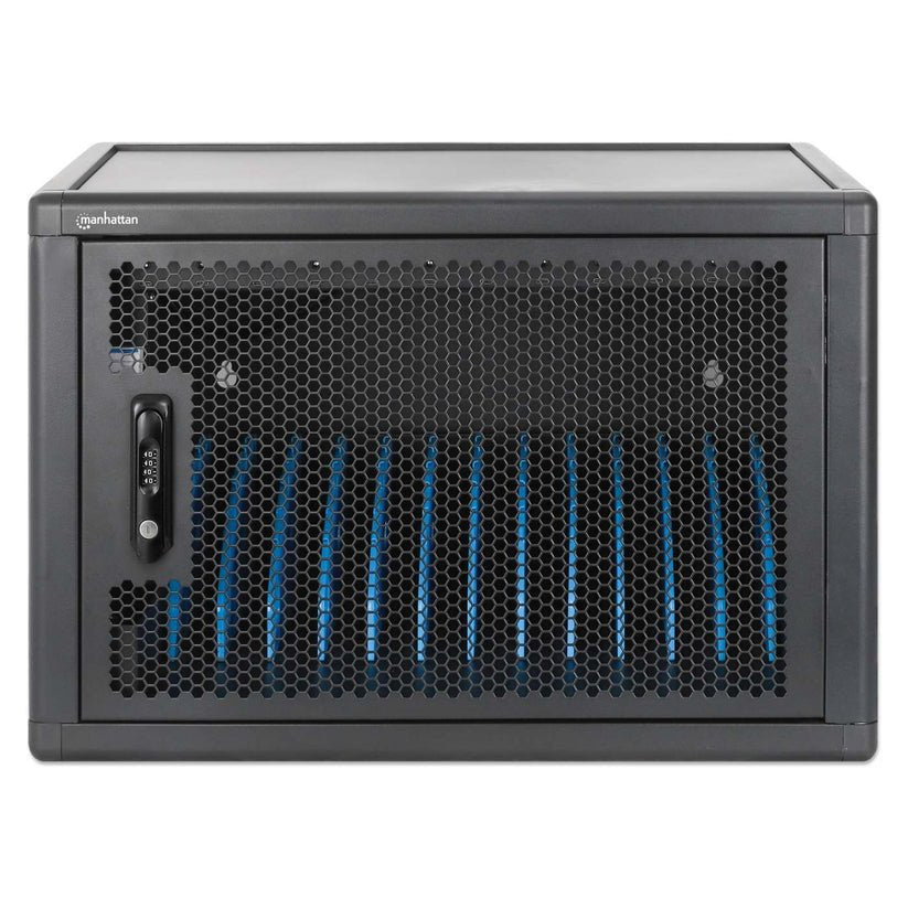 Manhattan 12-Port Usb-C Desktop Ladeschrank 65w Pro Port