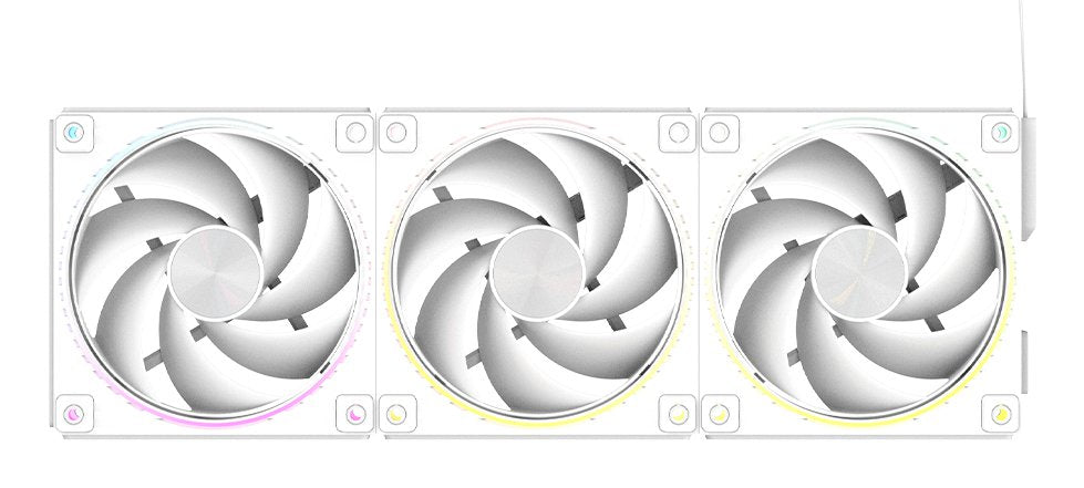 Ventilador Pc Zalman Zm-Df120 A3 White  Argb 1x Vent 120mm