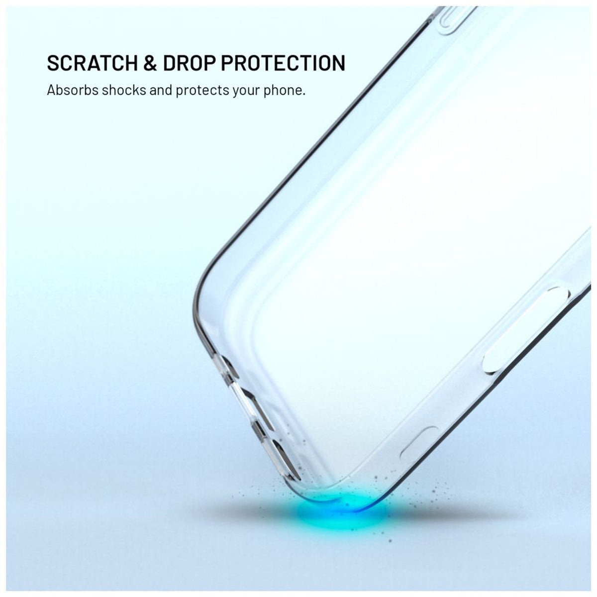 Fixed Story Antiuv Tpu Back Cover For Xiaomi Redmi Note 15 Pro 5g, Clear