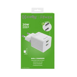 EAN 8021735196952 - Celly TC2USBC20WWH cargador de dispositivo móvil Smartphone, Tableta Blanco Corriente alterna Interior imagen 4