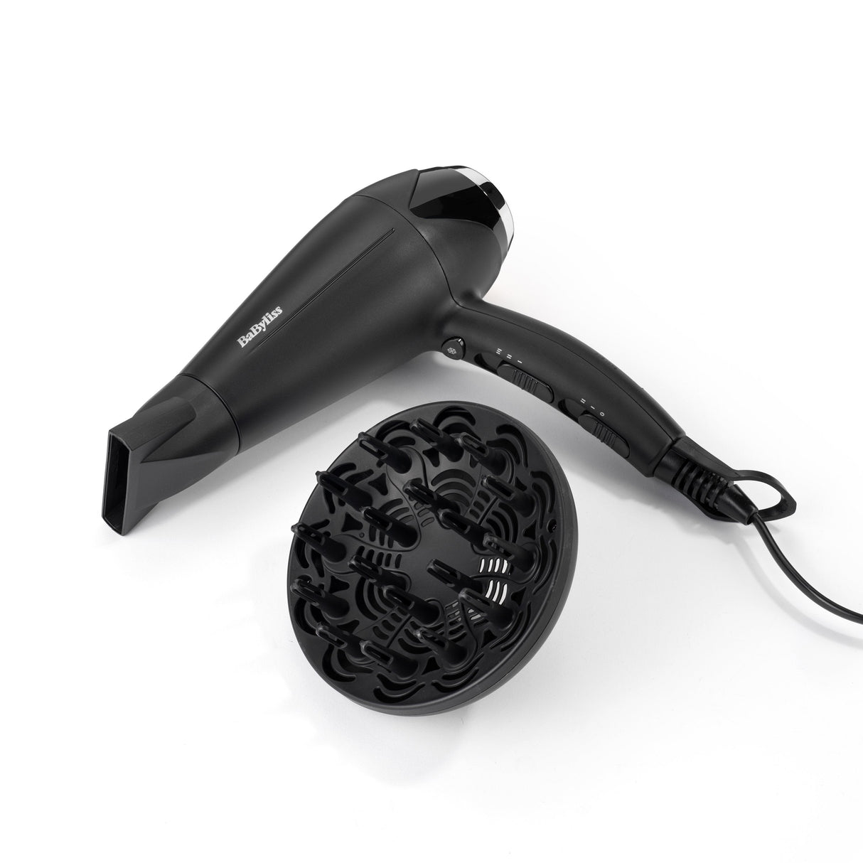 Secador Pelo Dc Babyliss D572de 2200w Difusor Ionico