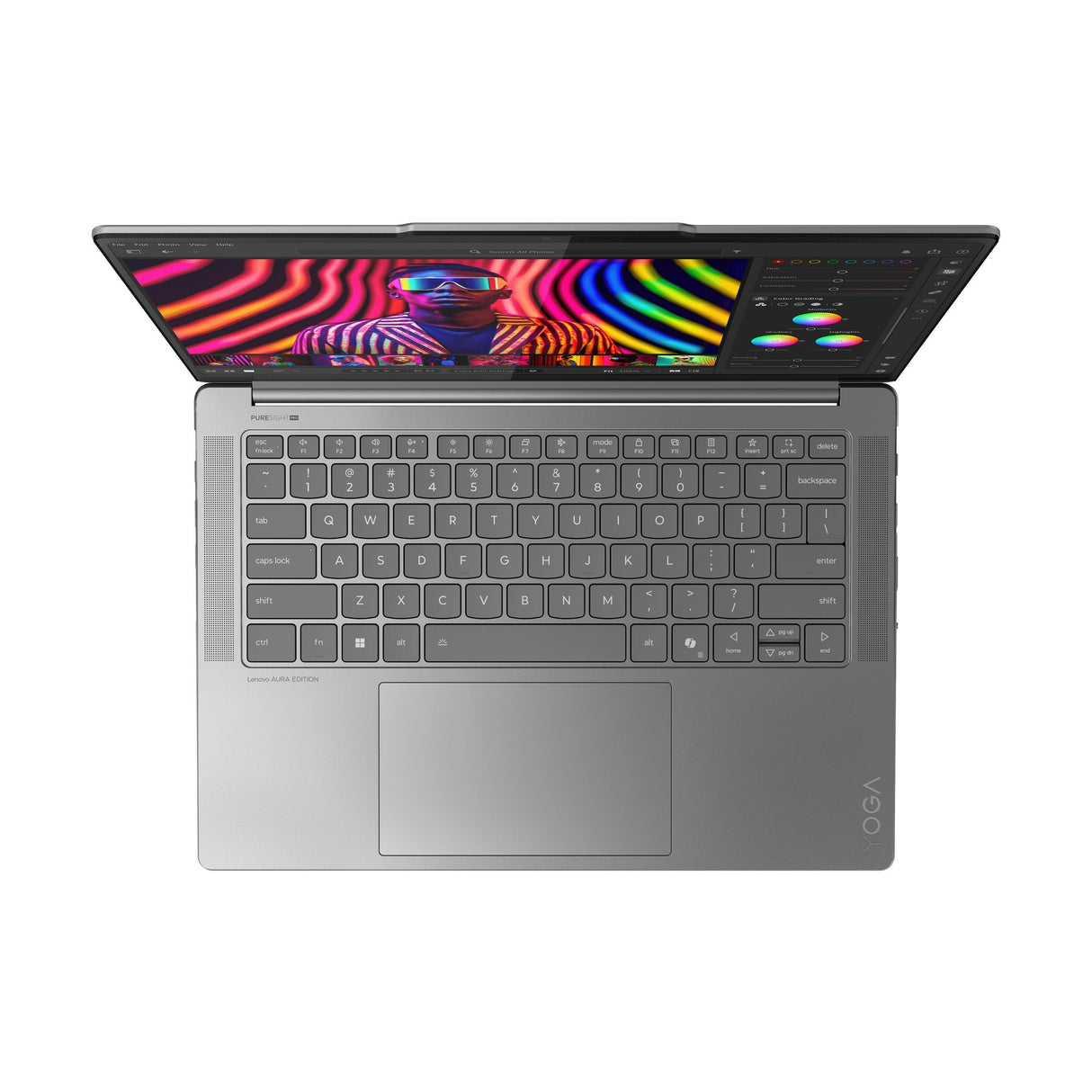 Portátil Lenovo  Yoga Pro 7 14iah10 - 14  2.8k Oled Ult 9 285h 32 1tb  W11 Grey