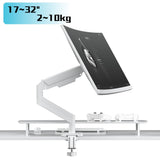 EAN 8716309135436 - Gembird MA-DA1-04-W soporte para monitor 81,3 cm (32") Escritorio Blanco imagen 19