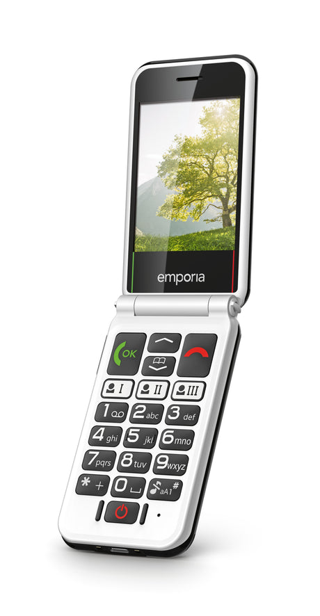 EAN 9005613168940 - Emporia SIMPLICITYglam.4G 7,11 cm (2.8") 106 g Negro Teléfono para personas mayores imagen 8