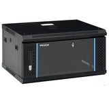 Armario Rack Mural Phasak Pro 6u Pho 2106 600x450 Negro+Ventilacion+Iluminacion+Cerradura Pho 2106