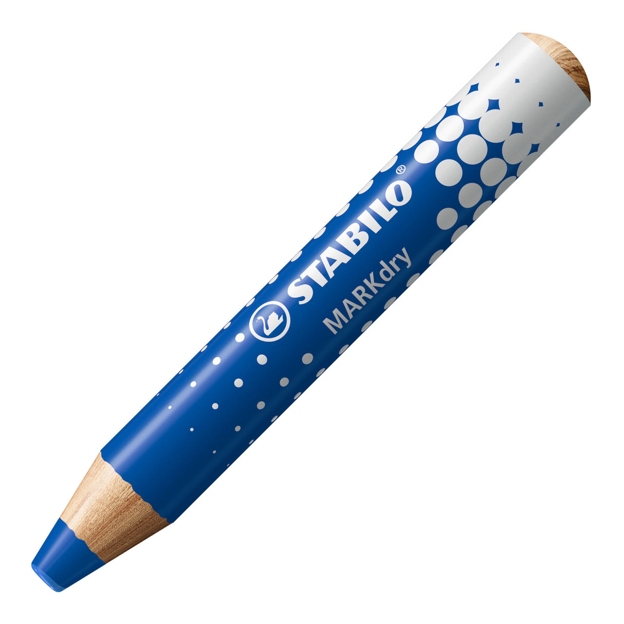 Stabilo Marcador En Seco Para Pizarra Blanca/Papel Markdry Caja 5 Azul