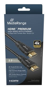 EAN 4260664878094 - MediaRange MRCS247 cable HDMI 2 m HDMI tipo A (Estándar) Negro imagen 2