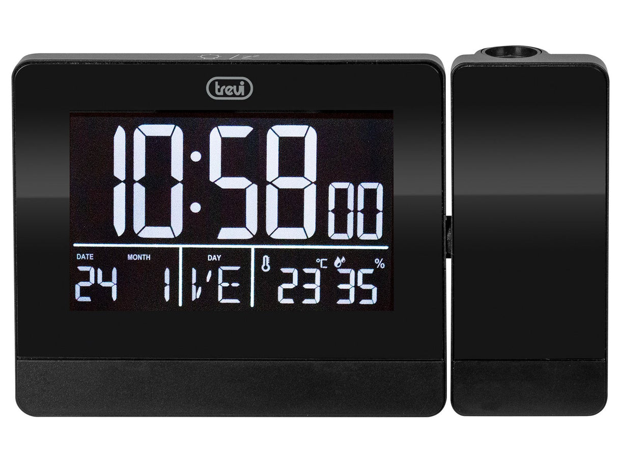 Despertador Trevi Ec 884 Pj Negro