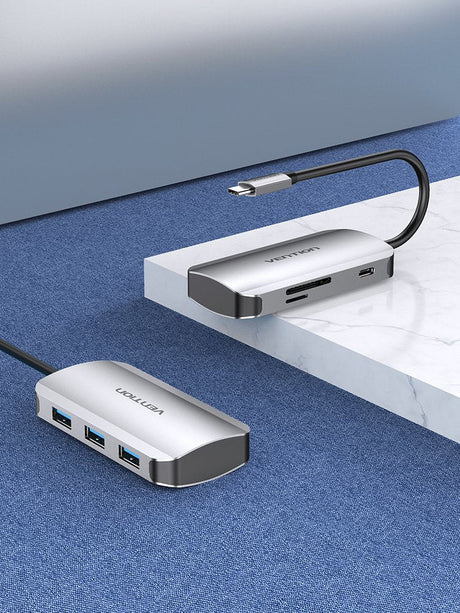 EAN 6922794753495 - Vention TNHHB hub de interfaz USB Tipo C 5000 Mbit/s imagen 3