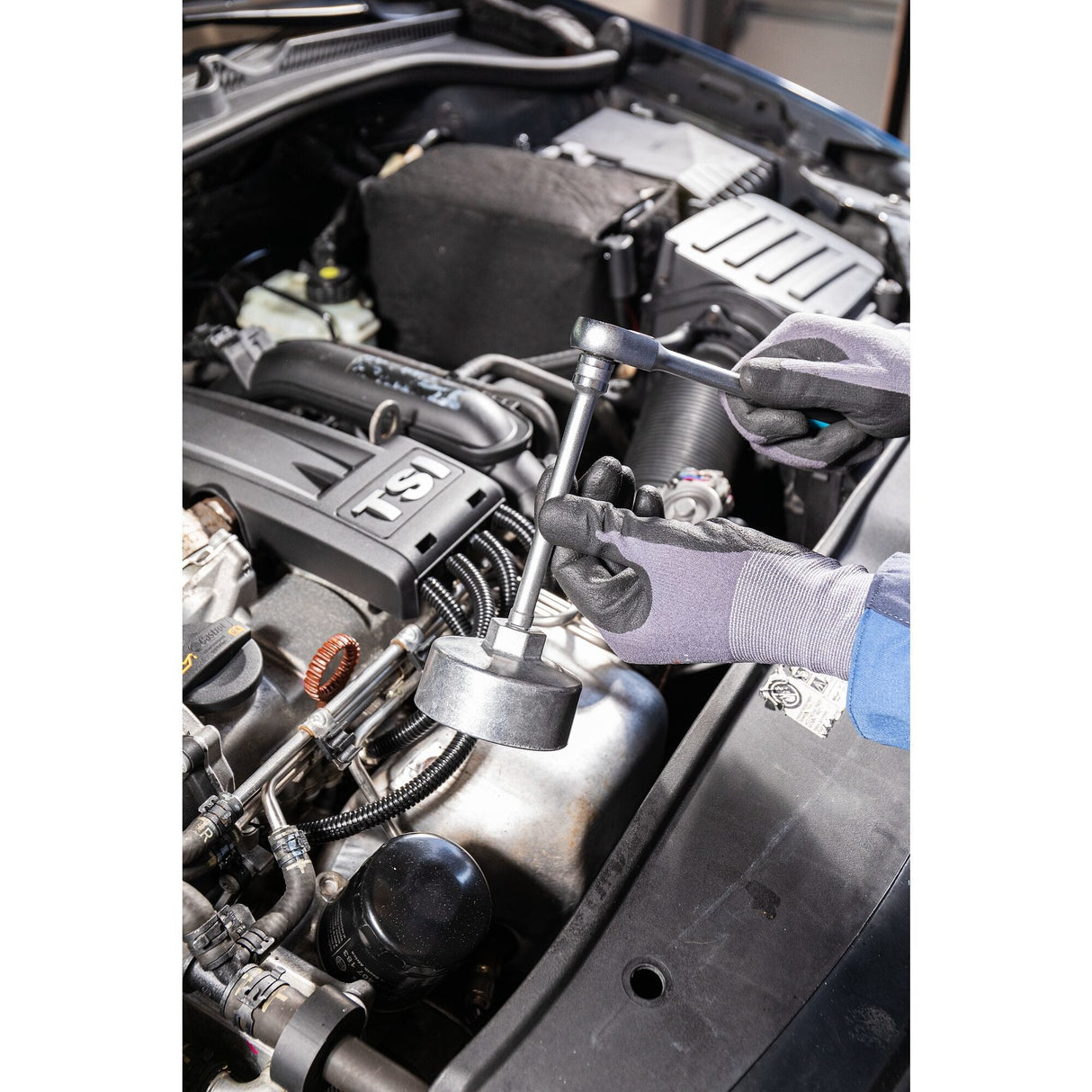 Llave Hazet  2169, 3/8" Y Hexagonal De 27 Mm