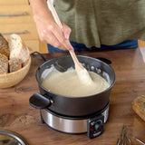 Fondue Taurus Ff2 1000w Termostato Regulable Capacidad 2l 8 Pinchos Antiadherente Pies Antideslizantes