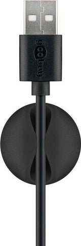 Kabelführung Für Den Schreibtisch 95040 Schwarz