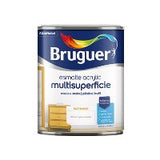 Esmalte Acrylico Multisuperficie Satinado Negro 0,250l 5160679 Bruguer
