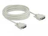 Delock Serielles Cable D-Sub15 Stecker Zu Stecker 10 M