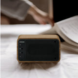 Sangean Wr-8 Nogal Vintage Radio Analógica De Madera Con Am Fm Bluetooth