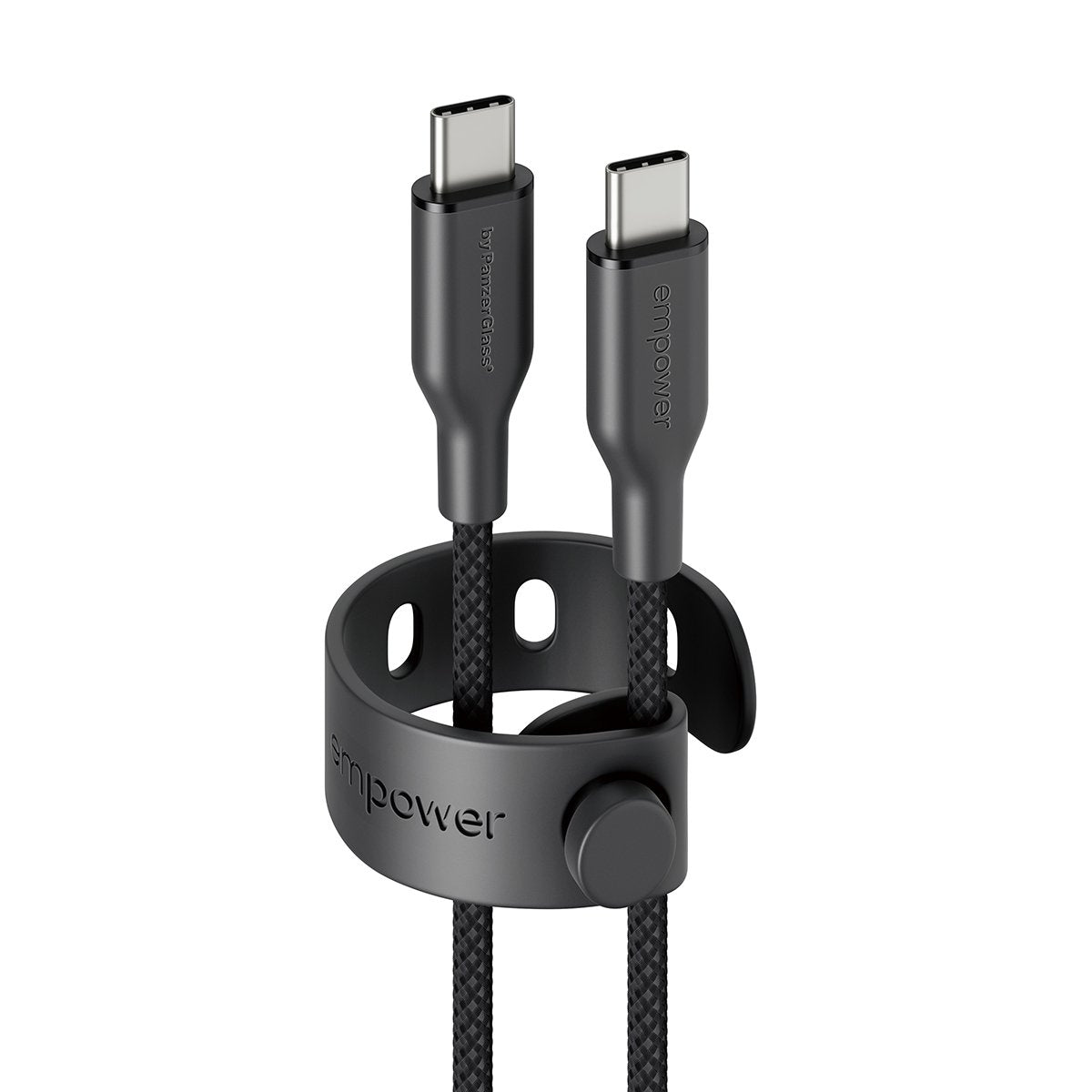 EAN 5715685027635 - PanzerGlass empower by ® Racing 60W USB-C to USB-C Cable | USB 2.0 | 2M | Space Black cable USB Negro imagen 1