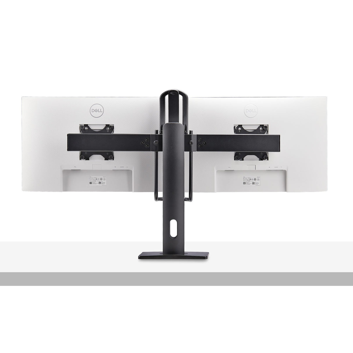 EAN 0065030902069 - StarTech.com 2MC1S-MONITOR-STAND soporte para monitor 68,6 cm (27") Negro imagen 4