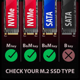 EAN 8595247908544 - Axagon EEM2-GAM, USB-C 10Gbps - NVMe & SATA SSD GAME M.2 box, bezšroubkový Caja externa para unidad de es imagen 20